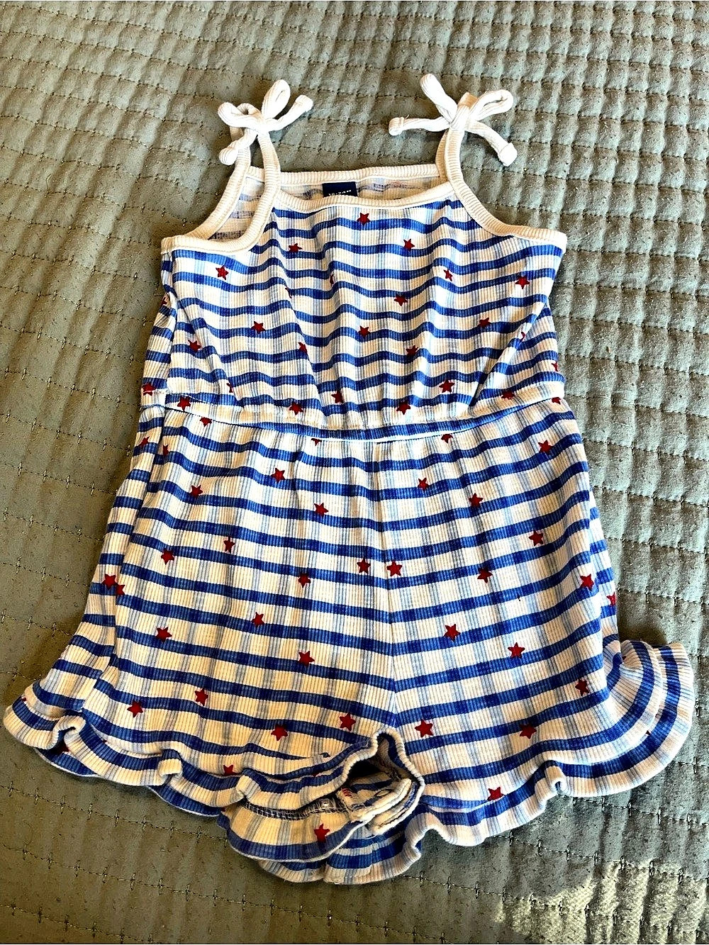 Old Navy Plaid Ruffle Sundress Size 18-24M